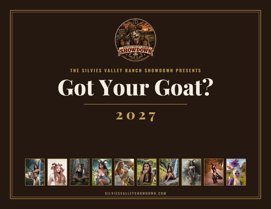 Got Your Goat? 2027 calendar cover
